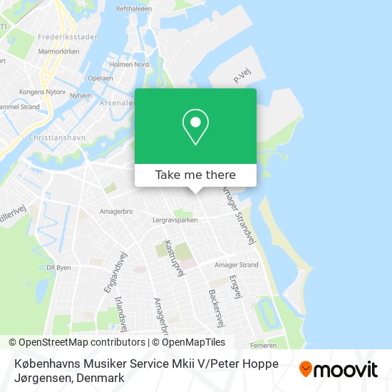 Københavns Musiker Service Mkii V / Peter Hoppe Jørgensen map