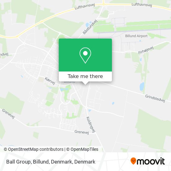 Ball Group, Billund, Denmark map