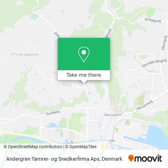 Andergren Tømrer- og Snedkerfirma Aps map