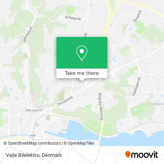 Vejle Bilelektro map