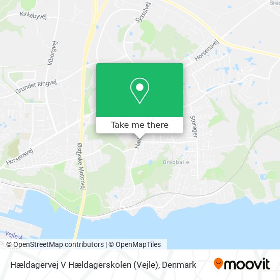 Hældagervej V Hældagerskolen (Vejle) map