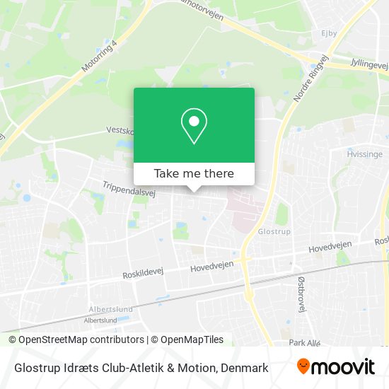 Glostrup Idræts Club-Atletik & Motion map
