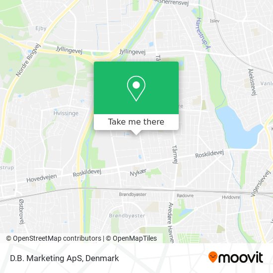 D.B. Marketing ApS map