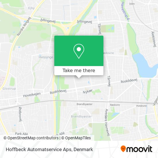Hoffbeck Automatservice Aps map