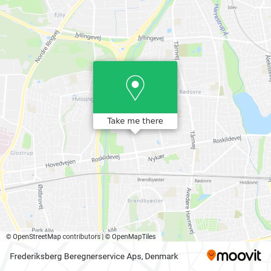 Frederiksberg Beregnerservice Aps map