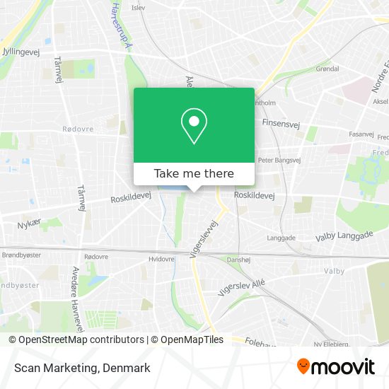 Scan Marketing map