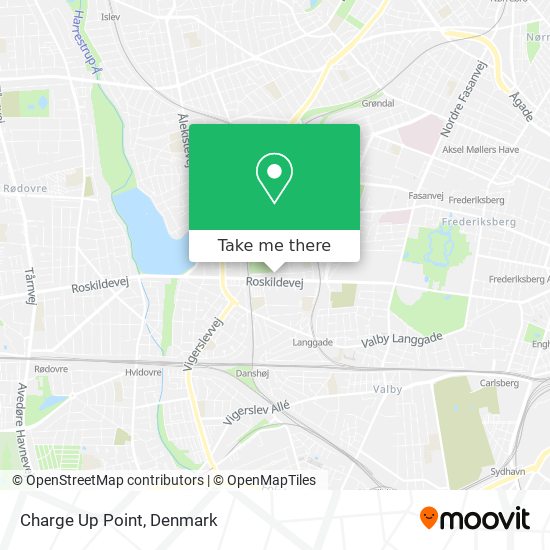 Charge Up Point map