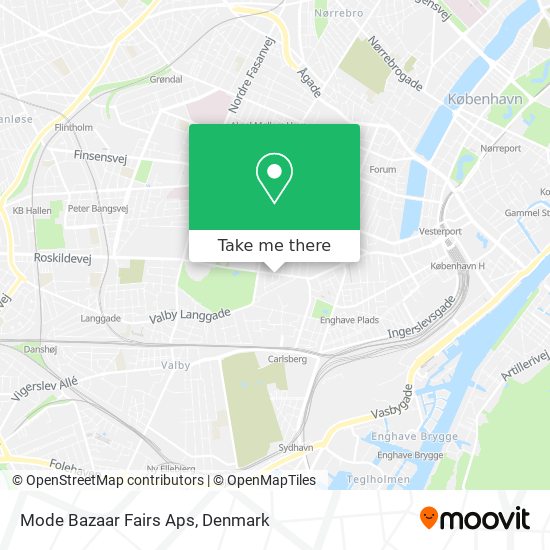 Mode Bazaar Fairs Aps map