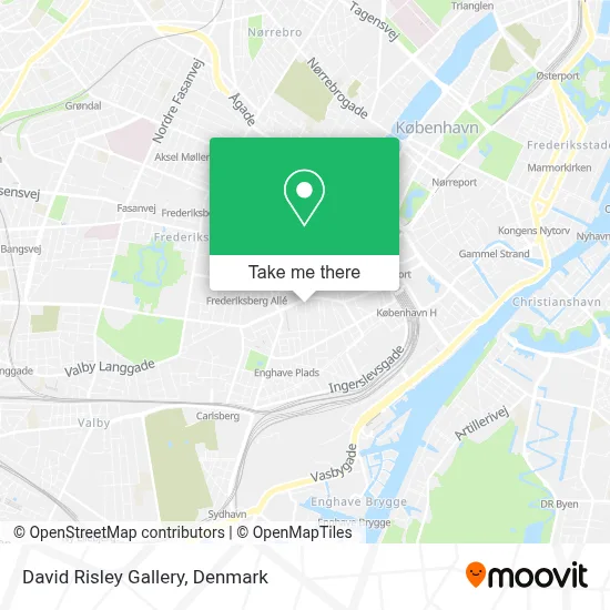 David Risley Gallery map