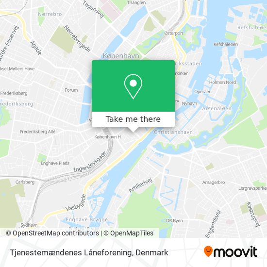 Tjenestemændenes Låneforening map