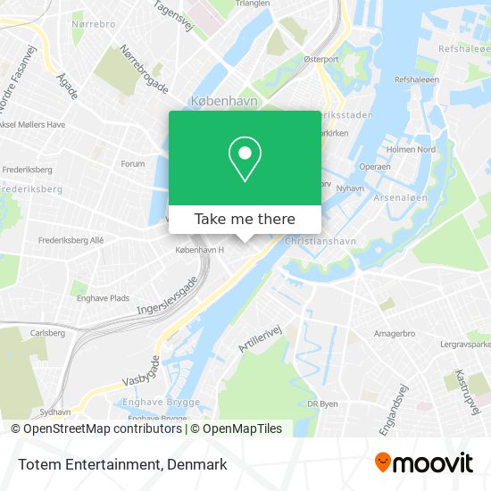 Totem Entertainment map