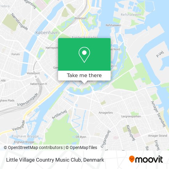Little Village Country Music Club map