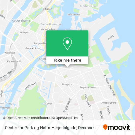 Center for Park og Natur-Herjedalgade map
