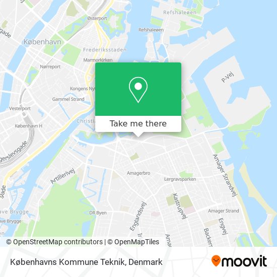 Københavns Kommune Teknik map