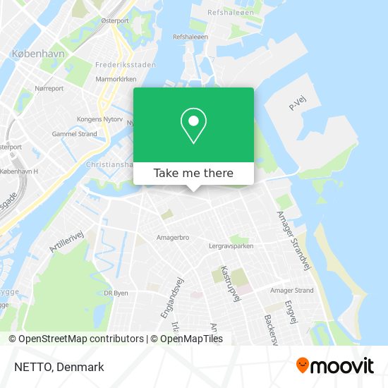 NETTO map