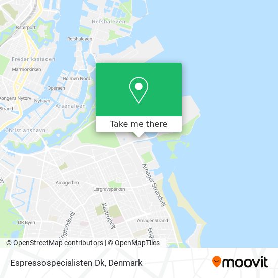 Espressospecialisten Dk map