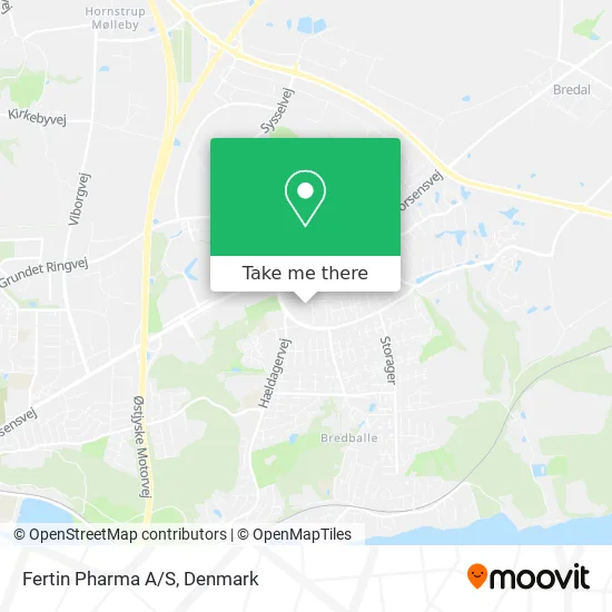Fertin Pharma A/S map