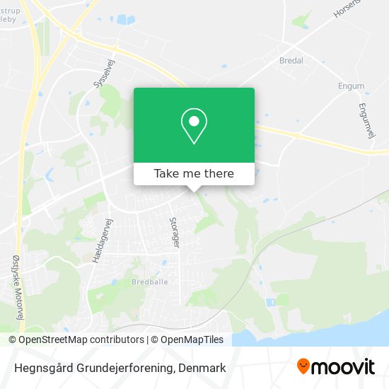 Hegnsgård Grundejerforening map