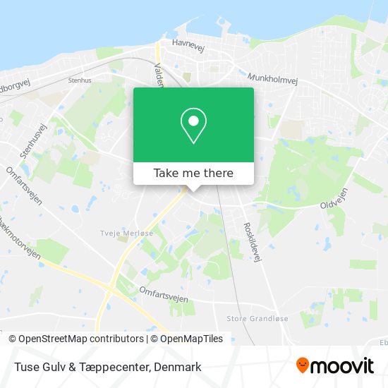 Tuse Gulv & Tæppecenter map