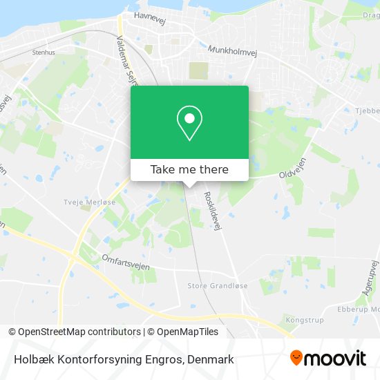 Holbæk Kontorforsyning Engros map