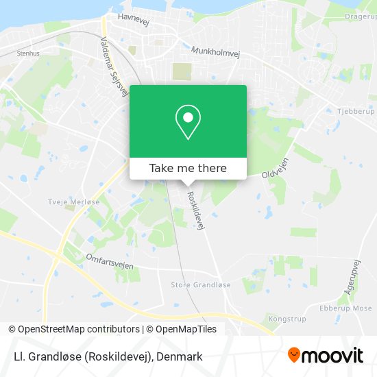 Ll. Grandløse (Roskildevej) map