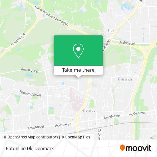 Eatonline.Dk map