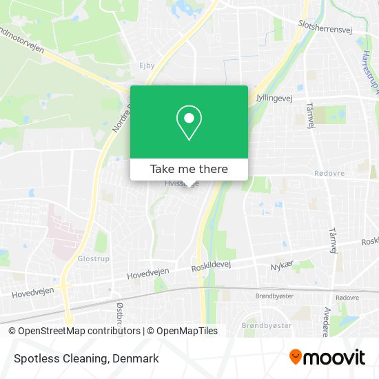 Spotless Cleaning map