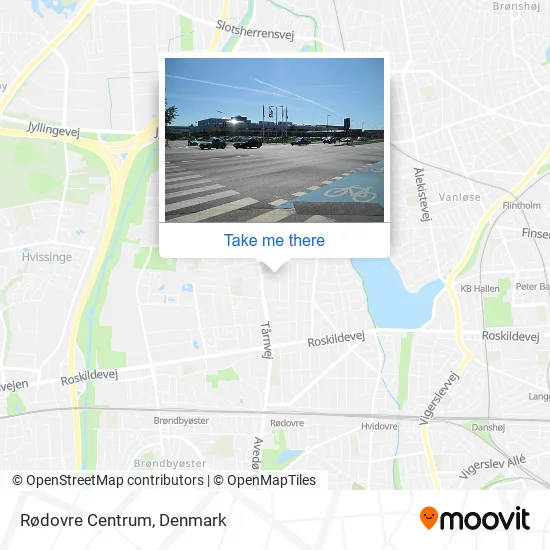 Rødovre Centrum map