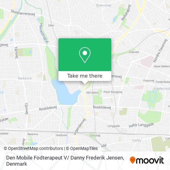 Den Mobile Fodterapeut V/ Danny Frederik Jensen map