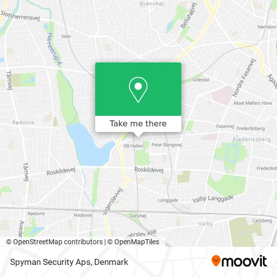 Spyman Security Aps map