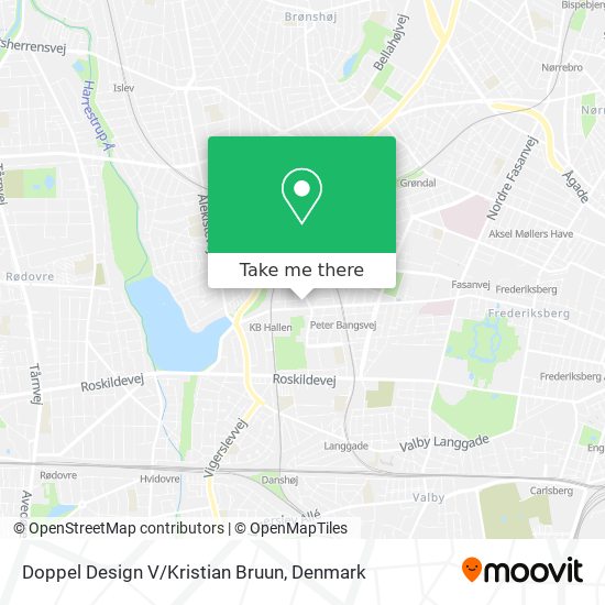 Doppel Design V/Kristian Bruun map