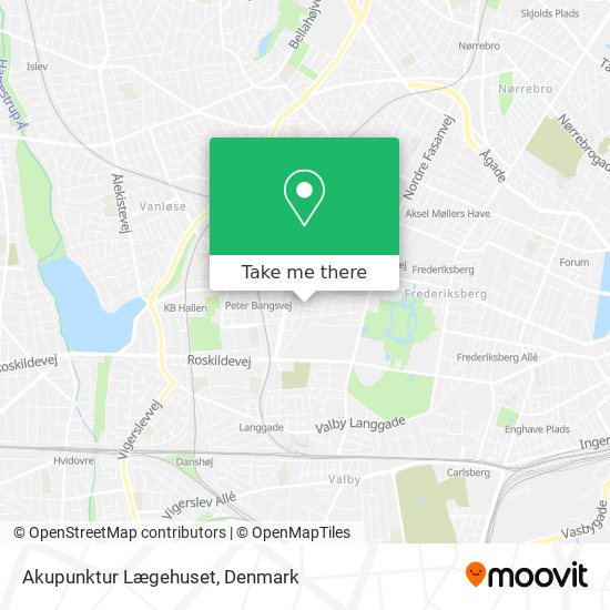 Akupunktur Lægehuset map