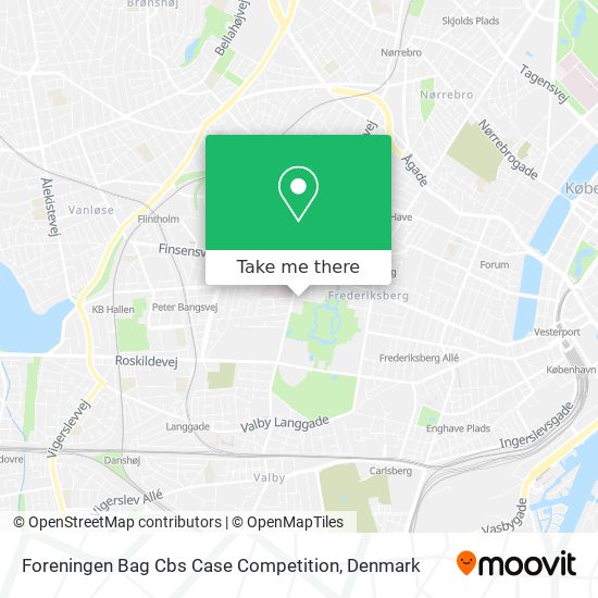 Foreningen Bag Cbs Case Competition map