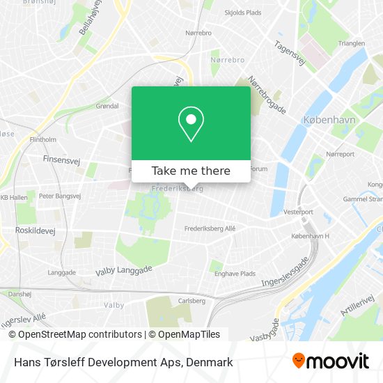 Hans Tørsleff Development Aps map