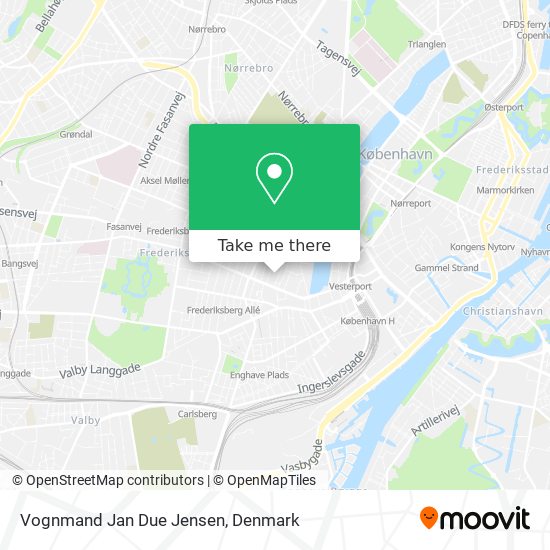 Vognmand Jan Due Jensen map