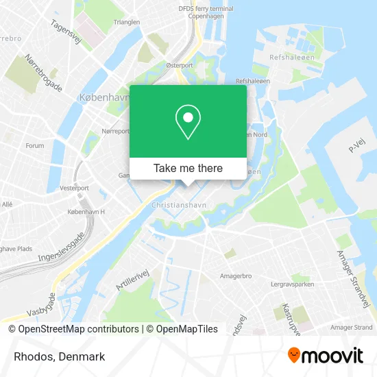 Rhodos map