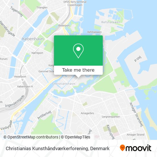 Christianias Kunsthåndværkerforening map