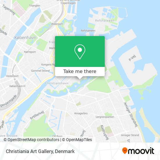 Christiania Art Gallery map