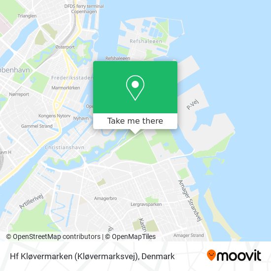 Hf Kløvermarken (Kløvermarksvej) map