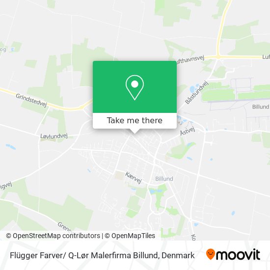 Flügger Farver/ Q-Lør Malerfirma Billund map