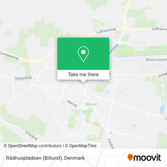 Rådhuspladsen (Billund) map
