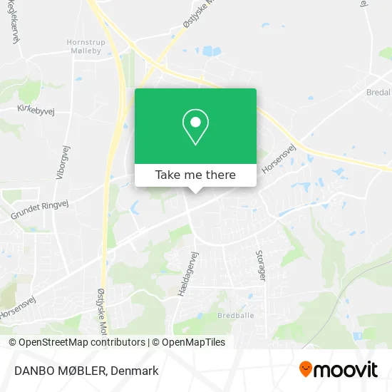 DANBO MØBLER map