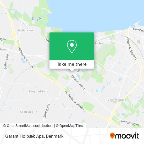 Garant Holbæk Aps map