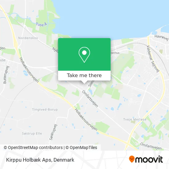Kirppu Holbæk Aps map