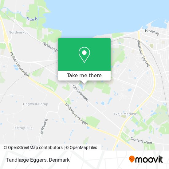 Tandlæge Eggers map