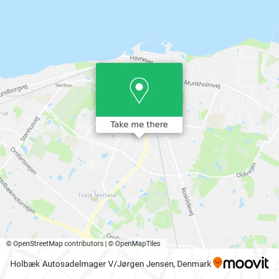 Holbæk Autosadelmager V / Jørgen Jensen map