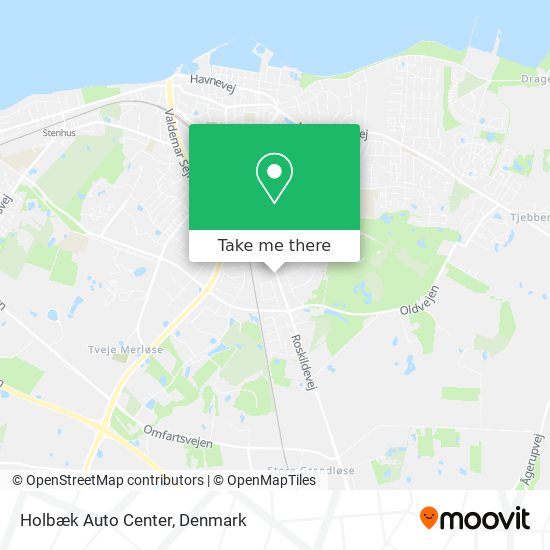 Holbæk Auto Center map