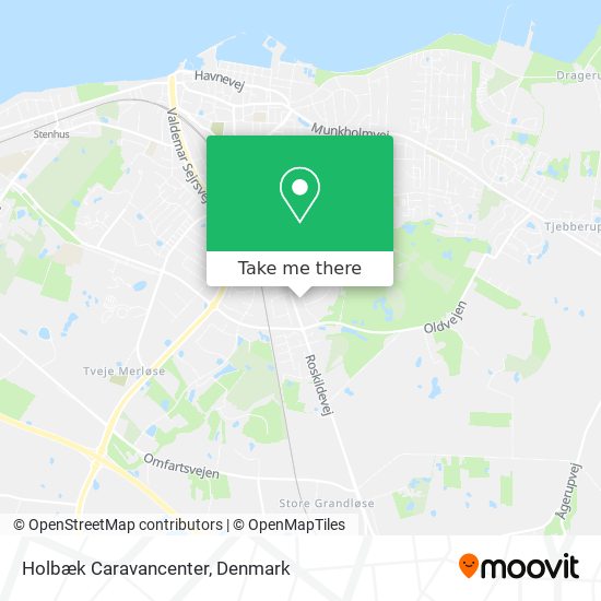 Holbæk Caravancenter map