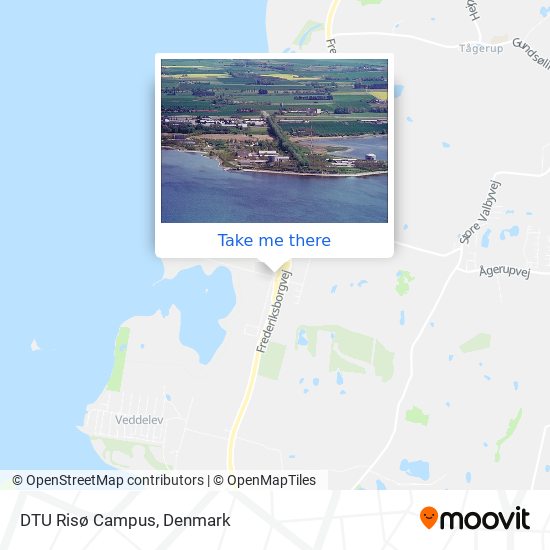 DTU Risø Campus map