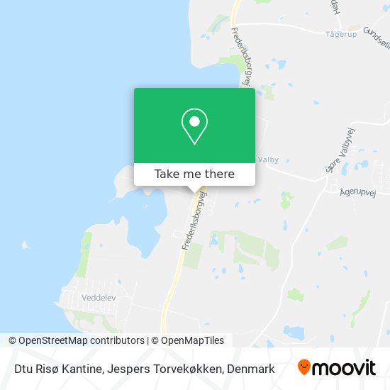 Dtu Risø Kantine, Jespers Torvekøkken map